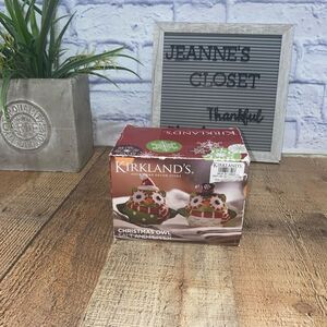 Kirklands Christmas Owls Salt And Pepper Shakers New In Box